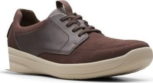 Clarks Tenisky Stepstrolllace Hnědá