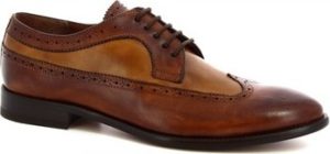 Leonardo Shoes Šněrovací polobotky 7639I18 TOM MONTECARLO DELAVE BRANDY Hnědá