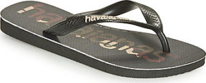 Havaianas Žabky TOP LOGOMANIA Černá