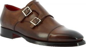 Leonardo Shoes Šněrovací polobotky 9575E20 TOM MNTCRL DELAVE BRNDY DK BRWN Hnědá