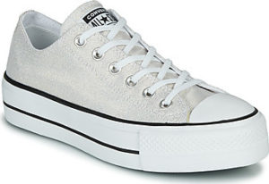 Converse Tenisky Chuck Taylor All Star Lift - Industrial Glam Stříbrná