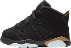 Nike Tenisky Dětské Air Jordan 6 Retro Dmp Černá