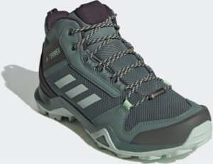 adidas Tenisky Boty Terrex AX3 Mid GORE-TEX Hiking Zelená