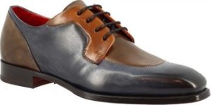 Leonardo Shoes Šněrovací polobotky 9563E20 MONTECARLO DELAVE BLU Modrá