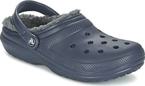 Crocs Pantofle CLASSIC LINED CLOG Modrá