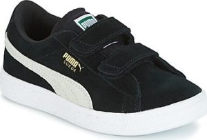 Puma Tenisky Dětské SUEDE 2 STRAPS PS Černá