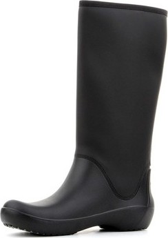 Crocs Holínky Rainfloe Tall Boot Black ruznobarevne