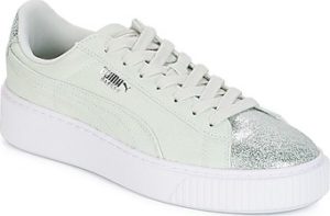 Puma Tenisky BASKET PLATFORM CANVAS W'S Zelená