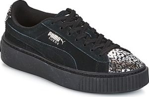 Puma Tenisky Dětské G JR S PLATFORM ATHLUXE.BL Černá