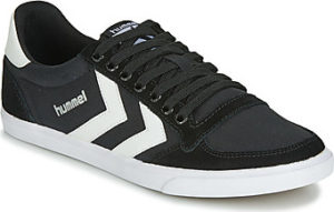 Hummel Tenisky TEN STAR LOW CANVAS Černá