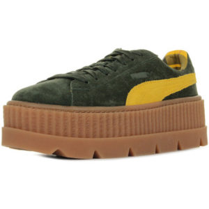 Puma Tenisky Rihanna Cleated Creeper Suede Zelená