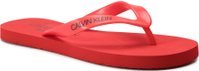 Žabky Calvin Klein Swimwear Ff Sandals KM0KM00341 Červená