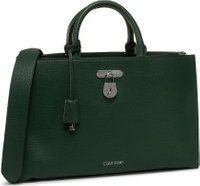 Kabelka Calvin Klein Dressed Business Tote Lg K60K606681 Zelená