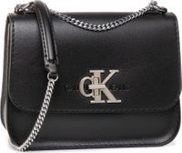 Kabelka Calvin Klein Jeans Medium Flap W/Chain K60K606848 Černá