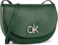 Kabelka Calvin Klein Re-Lock Saddle Bag K60K606678 Zelená