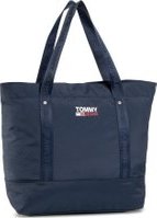 Kabelka Tommy Jeans Tjw Tote AW0AW08960 Tmavomodrá