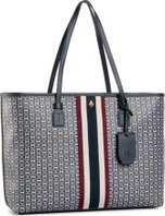 Kabelka Tory Burch Gemini Link Canvas 58450 Tmavomodrá