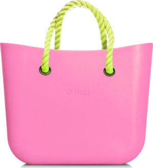 Obag MINI PINK S KRÁTKÝM PROVAZEM NEON YELLOW