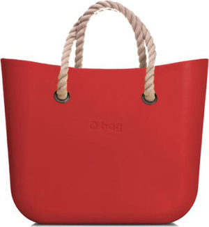 Obag MINI RED S KRÁTKÝM PROVAZEM NATURAL