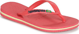 Havaianas Žabky Dětské KIDS SLIM BRASIL LOGO Růžová