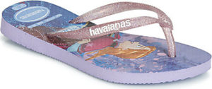 Havaianas Žabky Dětské KIDS SLIM FROZEN Fialová