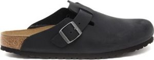 Birkenstock Pantofle BOSTON SCHWARZ calz s ruznobarevne