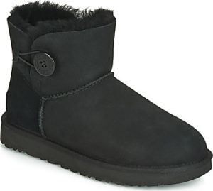 UGG Kotníkové boty MINI BAILEY BUTTON II Černá