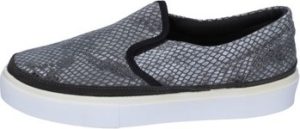 2 Stars Street boty slip-on grigio tessuto camoscio AP717