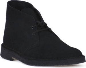 Clarks Kotníkové boty DESERT BOOT BLK Černá