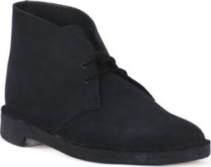 Clarks Kotníkové boty DESERT BOOT NAVY Modrá