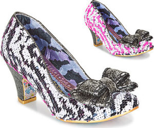 Irregular Choice Lodičky LADY BANJOE Bílá