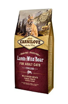 Carnilove Cat Lamb & Wild Boar Adult Sterilised 6kg + dóza ZDARMA