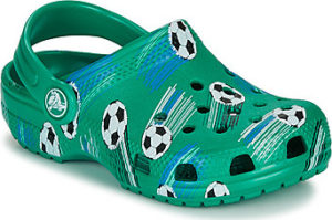 Crocs Pantofle Dětské CLASSIC SPORT BALL CLOG PS Zelená