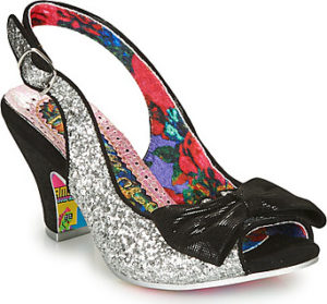 Irregular Choice Lodičky HIYA SYNTH Stříbrná