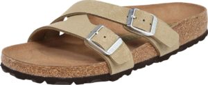 BIRKENSTOCK Sandály 'Yao Brushed' světle zelená