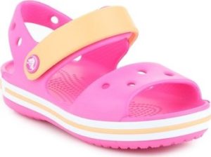 Crocs Sandály Dětské Crocband Sandal Kids 12856-6QZ Růžová