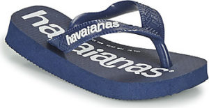 Havaianas Žabky Dětské TOP LOGOMANIA Modrá