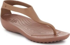 Crocs Sandály Serena Flip W 205468-860 Hnědá