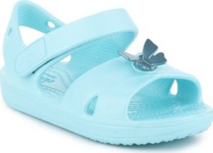 Crocs Sandály Dětské Classic Cross-Strap Sandal 206245-4O9 Modrá