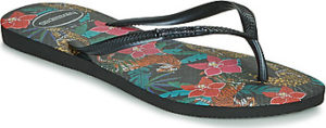 Havaianas Žabky SLIM TROPICAL Černá