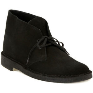 Clarks Kotníkové boty DESERT BOOT BLACK Černá