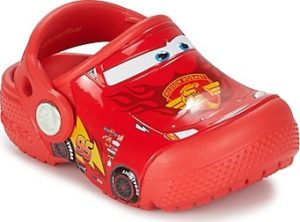 Crocs Pantofle Dětské Crocs Funlab Light CARS 3 Movie Clog Červená