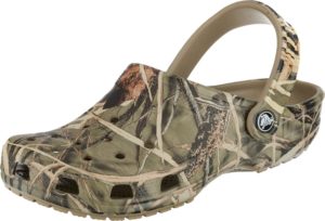 Crocs Pantofle 'Classic Realtree' béžová / hnědá / khaki / černá