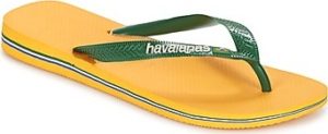 Havaianas Žabky BRAZIL LOGO Žlutá