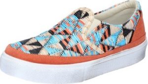 2 Stars Street boty slip on multicolor tessuto camoscio BZ532 ruznobarevne