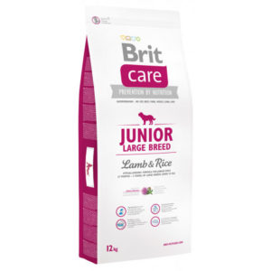 Brit Care Dog Junior Large Breed Lamb & Rice 2 x 12kg