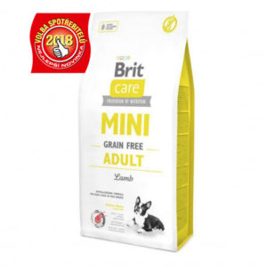 Brit Care Dog Mini Grain Free Adult Lamb 7kg