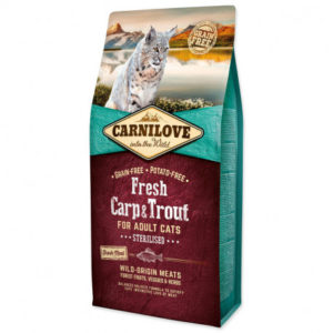 Carnilove Cat Fresh Carp & Trout Sterilised Adult 2 x 6kg