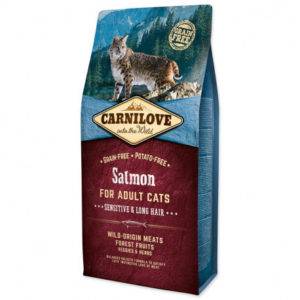 Carnilove Cat Salmon for Adult Sensitiv & LH  2 x 6kg