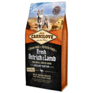 Carnilove Dog Fresh Ostrich&Lamb for Small Breed 2 x 6kg